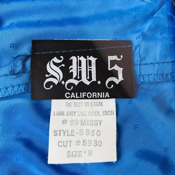 Vintage S.W.S. 80’s dress - Picture 4 of 4